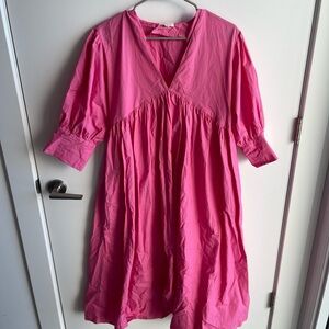 Livro Pink Midi Dress